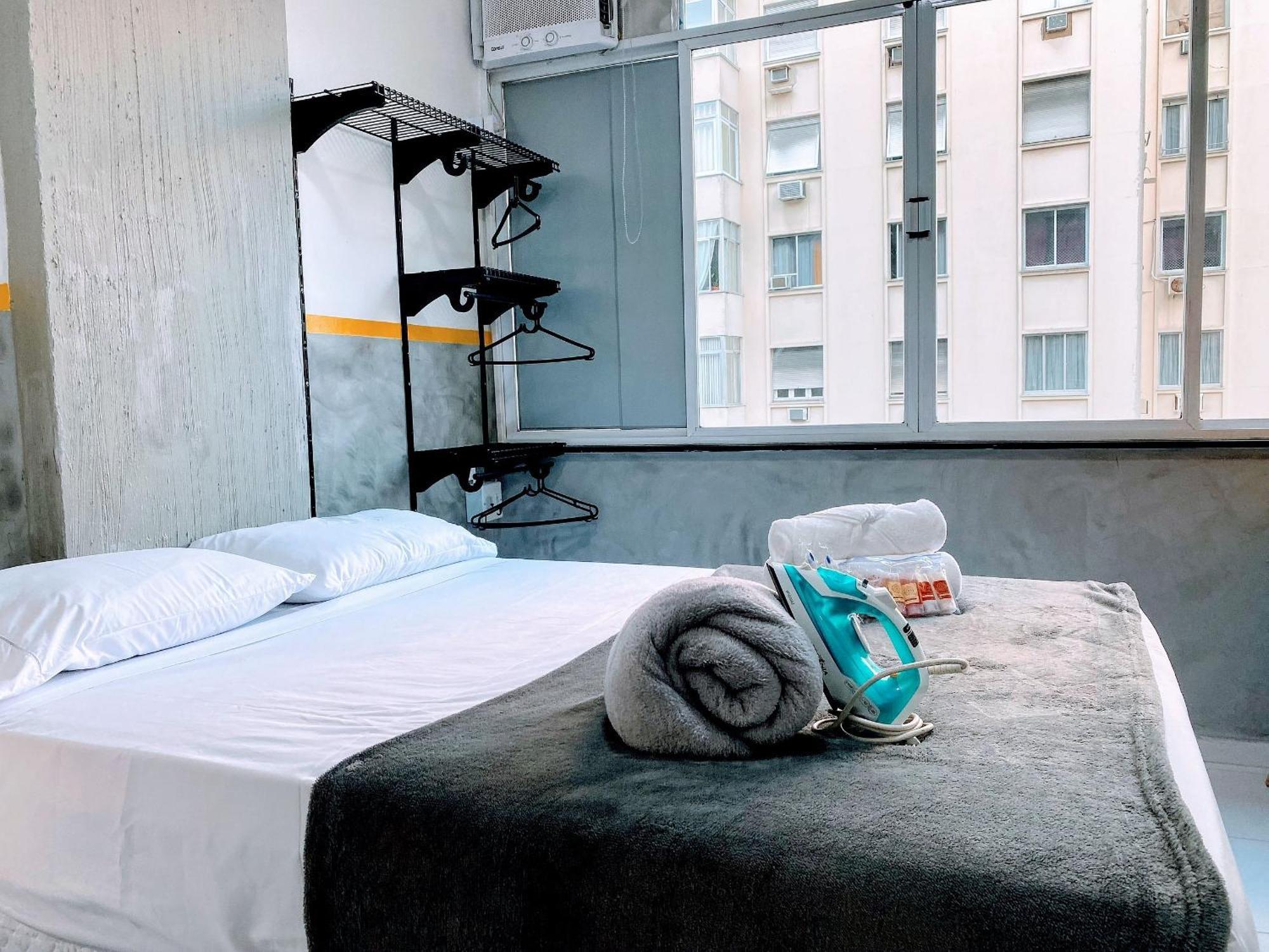 Copacabana Beach - Apartamento Studio A 200M Da Praia De Copacabana ริโอเดจาเนโร ภายนอก รูปภาพ